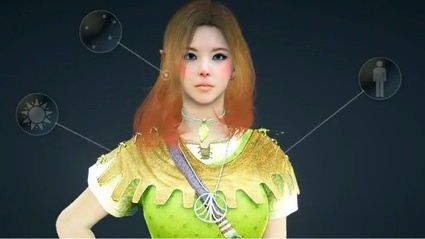 Questo si che A un editor di personaggi per un MMORPG