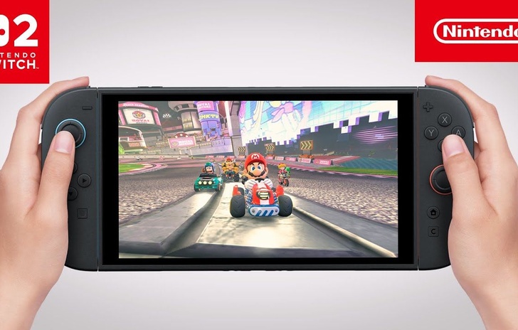 Switch 2 il trailer di lancio della nuova console Nintendo