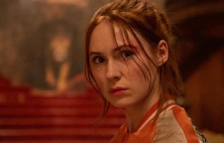 The Life of Chuck Karen Gillan reagisce allanteprima