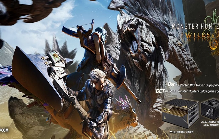 MSI Nuove PSU e il bundle Monster Hunter Wilds