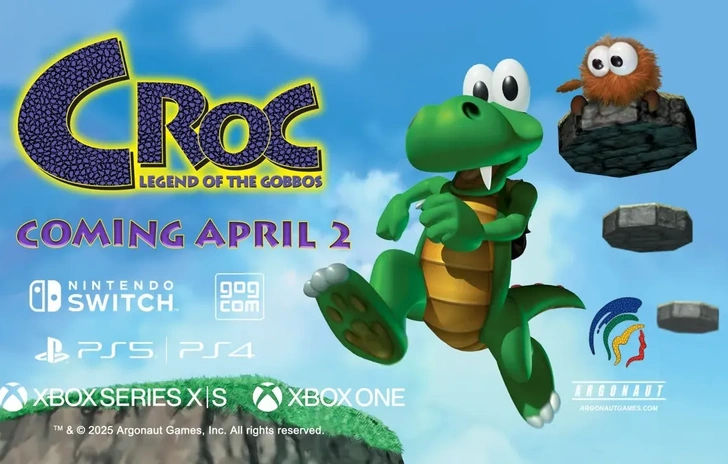 Croc Legend of the Gobbos il remaster uscirà il 2 aprile