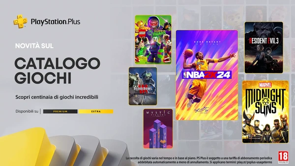 PlayStation Plus: i titoli Extra e Premium di marzo