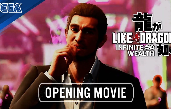 Like a Dragon Infinite Wealth  il filmato dapertura