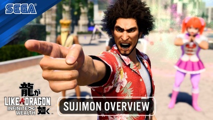 Like a Dragon: Infinite Wealth - il trailer dei Sujimon