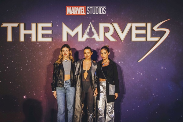 The Marvels conquista le star italiane alla prima italiana: "viva il Girl Power!"