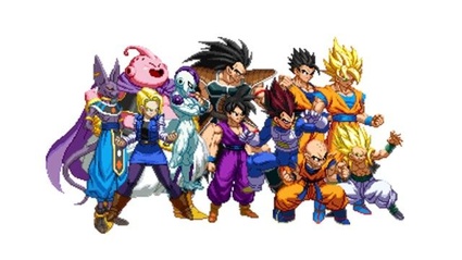 Dragon Ball Z: Extreme Butouden e arte 2D