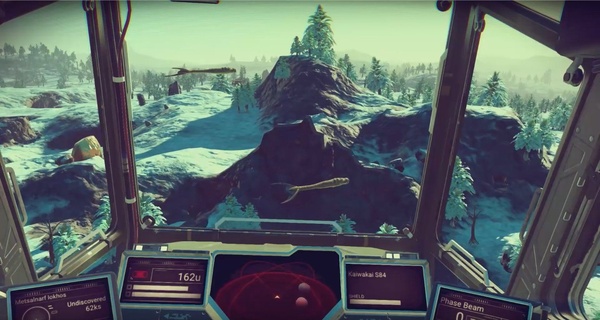 L'esplorazione di No Man's Sky in trailer