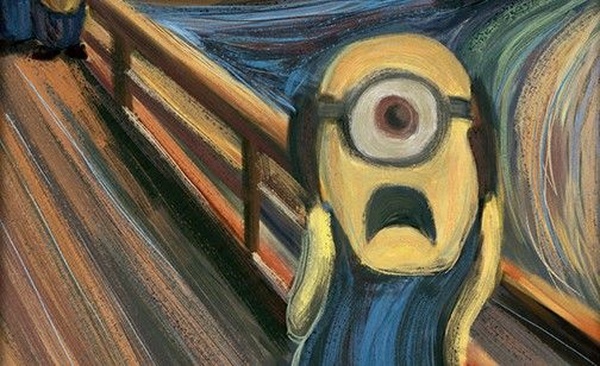 I Minions diventano i quadri piu famosi!