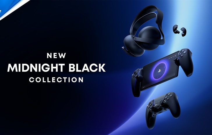 La collezione PlayStation 5 Midnight Black si espande