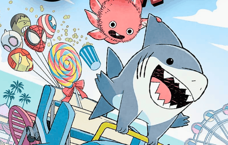 Jeff the Land Shark Finds a Frenemy in Ken the Septapus Whats New for JEFF WEEK Infinity Comic 2025
