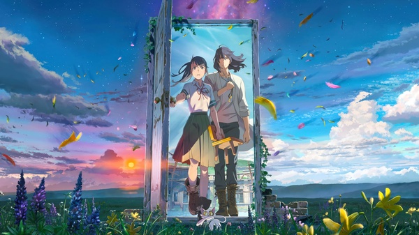 Suzume, il film d'animazione di Makoto Shinkai e disponibile su Netflix