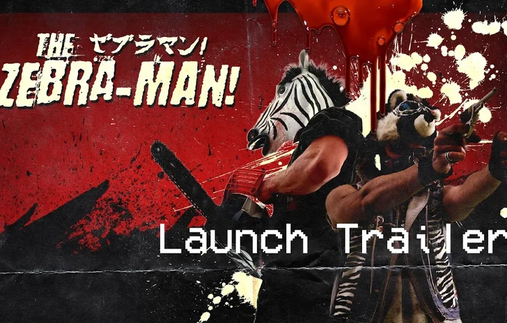 The ZebraMan Il trailer di lancio del truce topdown action