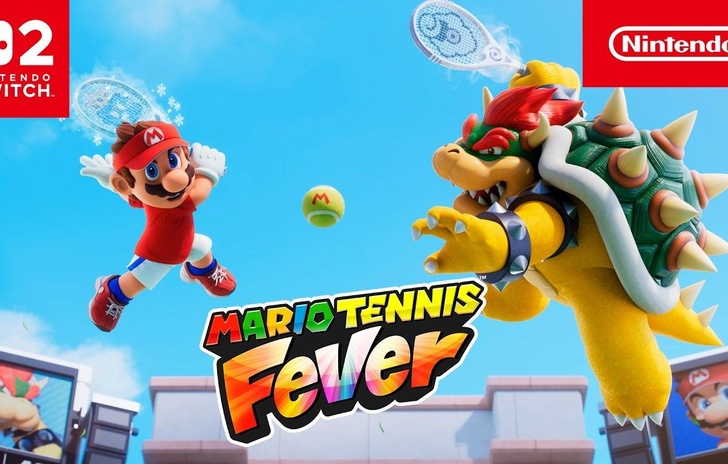 Mario Tennis Fever Takes the Court Launch Trailer