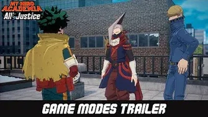 My Hero Academia: All's Justice mostra le modalita di gioco