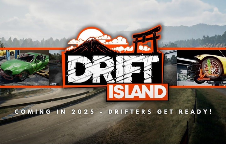 Drift Island il trailer di annuncio del racing game
