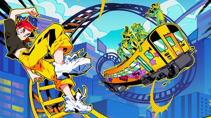 Denshattack!: Review of a game that lets you skate with a train