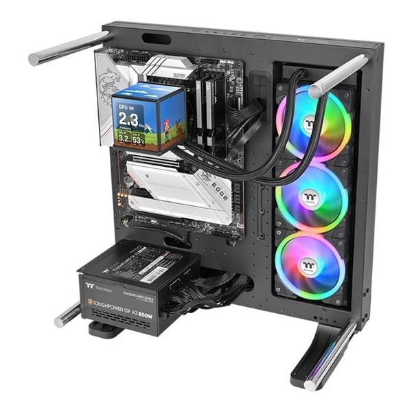 Thermaltake - MineCube 360 Ultra AIO con display Quad-LCD