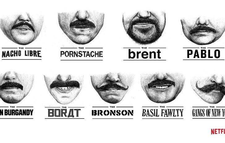 Netflix presenta la Cool Moustaches collection