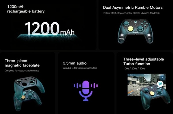 GameSir entra nell’eSport con il controller G7 Pro 8K PC