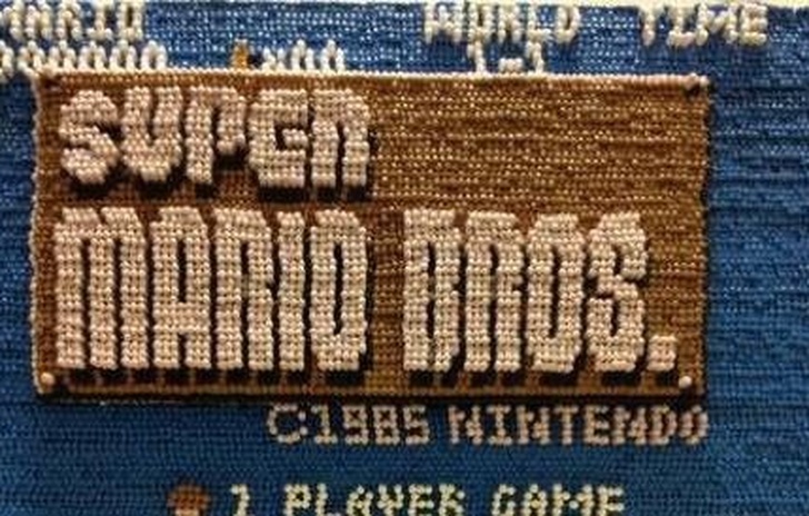14000 stuzzicadenti per Super Mario Bros