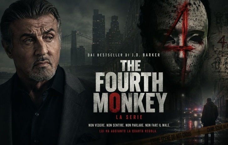 Stallone produce la serie thriller tratta da The Fourth Monkey