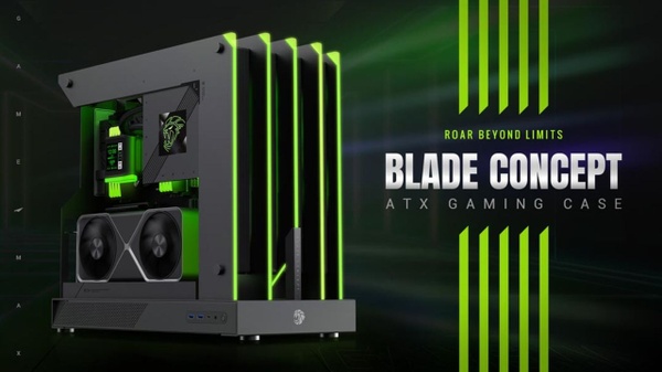 Gamemax - Nuovo case Blade Concept ispirato al leone