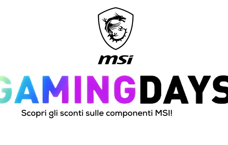 MSI GAMING DAYS tre settimane di offerte per i gamer
