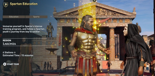 Ubisoft raddoppia: il Discovery Tour di Odyssey iniziera nell'Autunno 2019