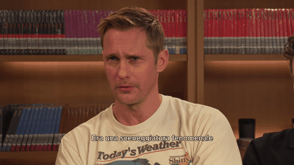 Pillion: la nostra intervista ad Alexander Skarsgard e Harry Melling