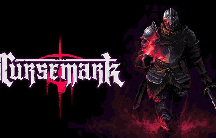 Cursemark Anteprima di un action oscuro pieno di pixel