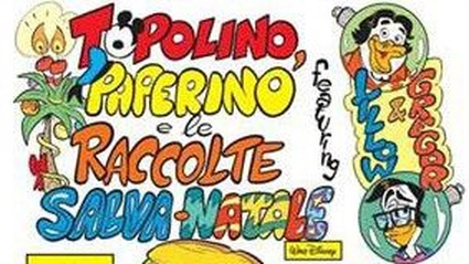 Lillo e Greg "paperizzati" su Topolino per un'avventura natalizia speciale!
