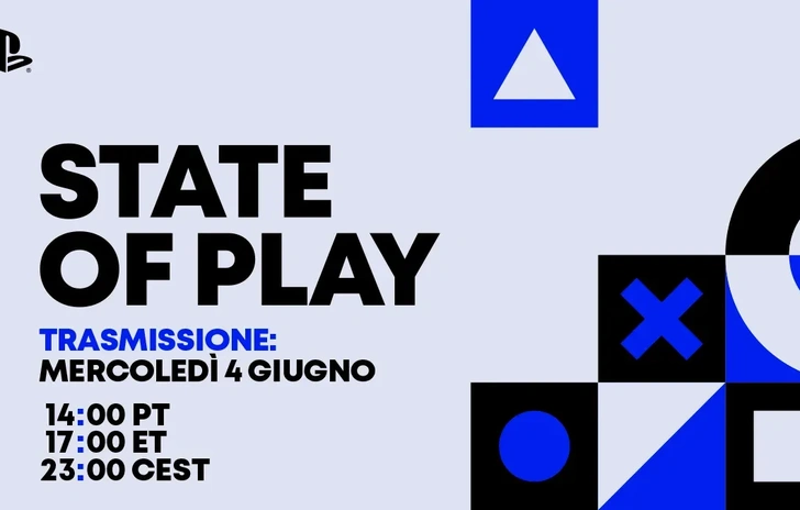 Lo State of Play torna domani mercoledì 4 giugno