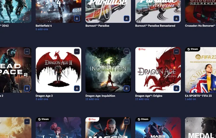 EA Origins Chiude ma la nuova App non è Accessibile a Tutti