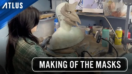 Shin Megami Tensei V: Vengeance x Slipknot - il making of delle maschere