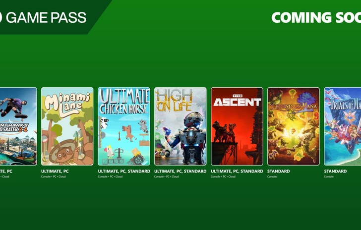 Xbox Game Pass la prima ondata di luglio con Tony Hawk