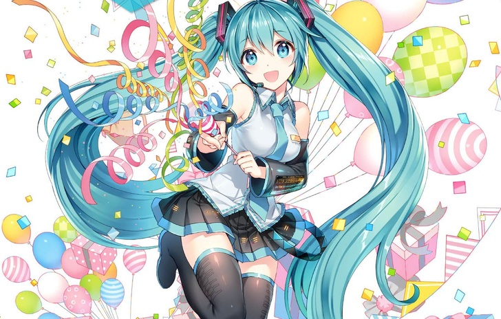 Hatsune Miku si prepara a compiere 16 anni