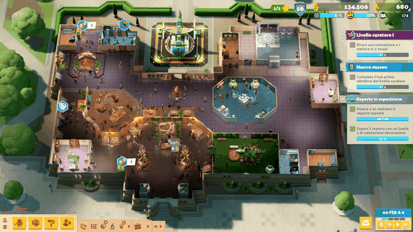 Two Point Museum, recensione di un gestionale da esposizione