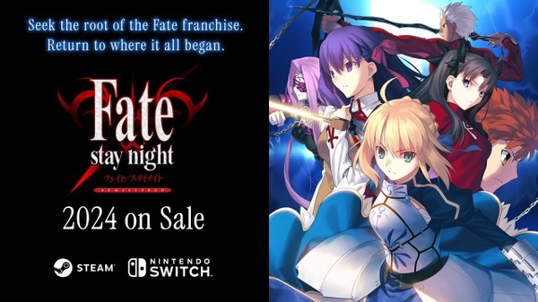Fate/stay night Remastered su Switch e PC quest'anno: il trailer