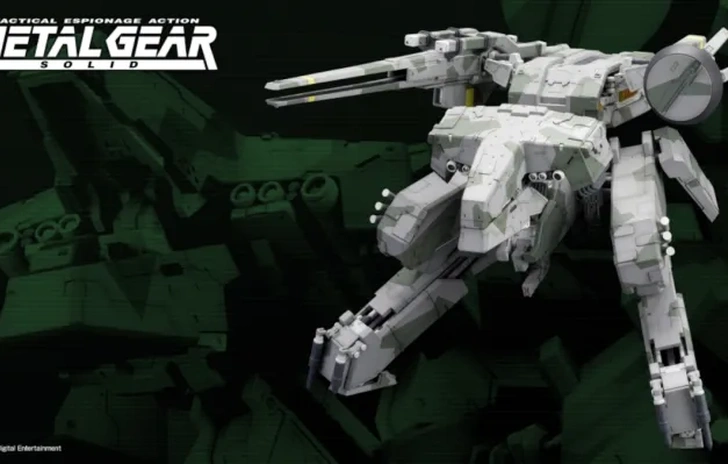Metal Gear Solid il modello del REX presto in restock