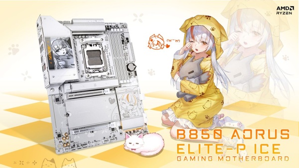 GIGABYTE punta sugli anime PC con la B850 AORUS ARI