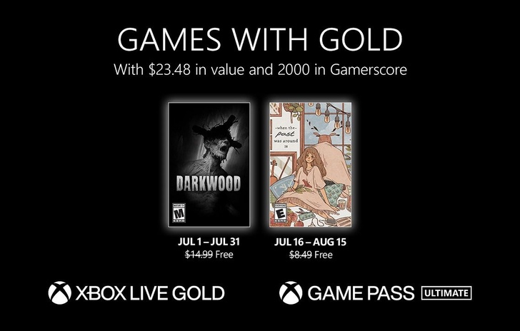 Games with Gold i titoli di luglio