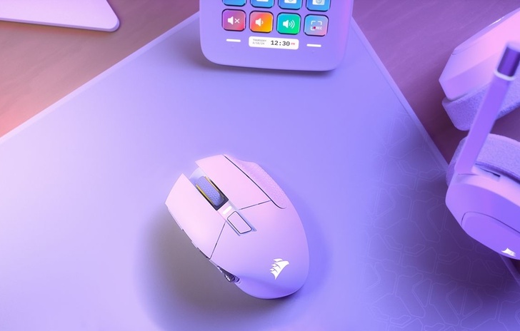 Corsair ed Elgato per il gaming mouse Scimitar Elite Wireless SE