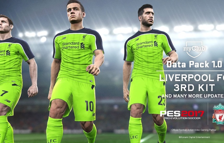 Disponibile il Data Pack 10 di PES 2017