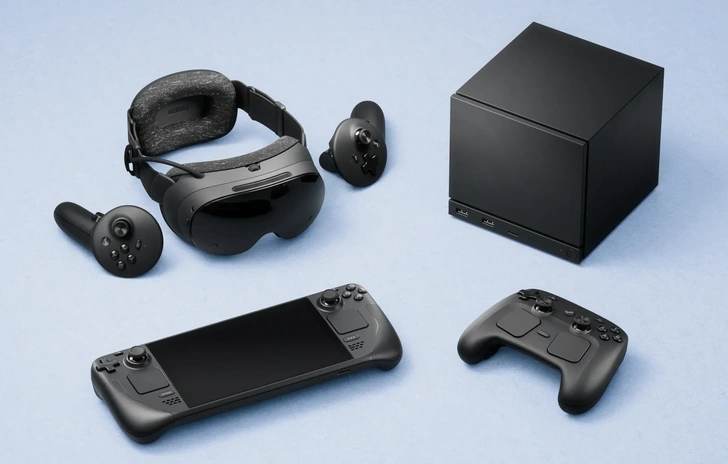 Valve rivoluziona il suo ecosistema Steam Machine Steam Frame e il nuovo Steam Controller