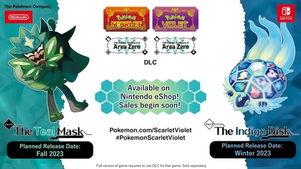 Pokemon Scarlatto e Violetto, annunciato il DLC 