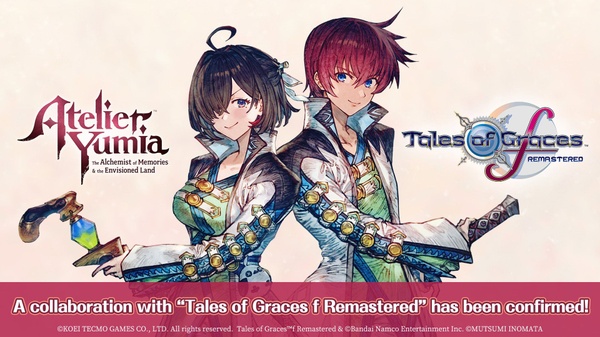 Atelier Yumia, annunciata una collaborazione con Tales of Graces f Remastered