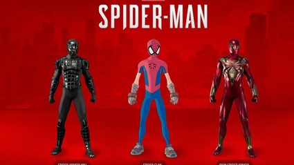 Il secondo DLC di Spiderman svela tre nuove tute per Peter Parker