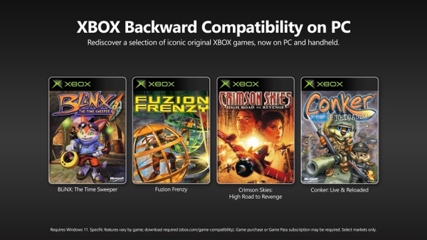 Xbox Backward Compatibility: i giochi della prima Xbox su PC