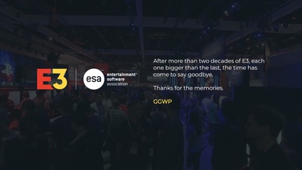 L'E3 e stato cancellato definitivamente: addio allo show