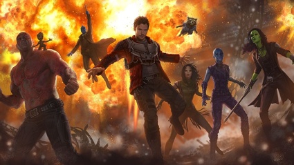 Cinque immagini in piu dai Guardiani della Galassia